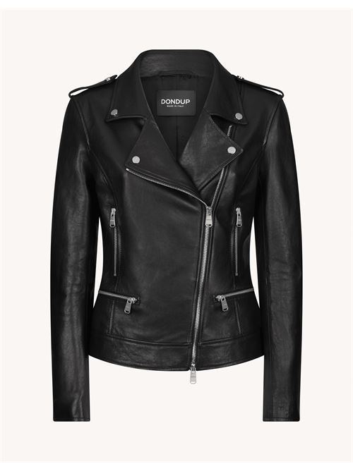 SLIM BIKER DONDUP | DJ667-PL0569D-XXX999 NERO